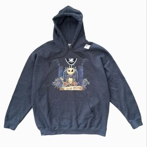 Nightmare Before Christmas Las Vegas Raiders Heavy Bland Sweatshirt Hoodie NWT